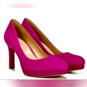 Naturalizer Suede Pumps 11 WIDE